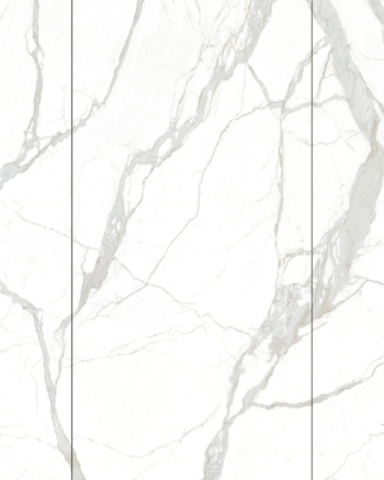 6MM CALACATTA WHITE GLOSSY-A/3.2M * 1.6M